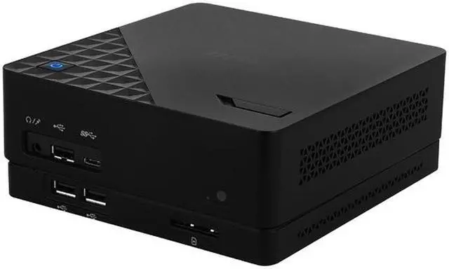 Alt view image 4 of 7 - MSI Cubi 2 Plus-004BUS Intel H110 Black Barebone Systems - Mini / Booksize