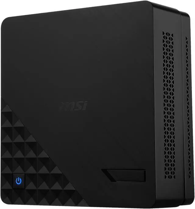 Alt view image 3 of 7 - MSI Cubi 2 Plus 7M - 015 Intel Socket LGA1151 Intel H110 Black Mini / Booksize Barebone System