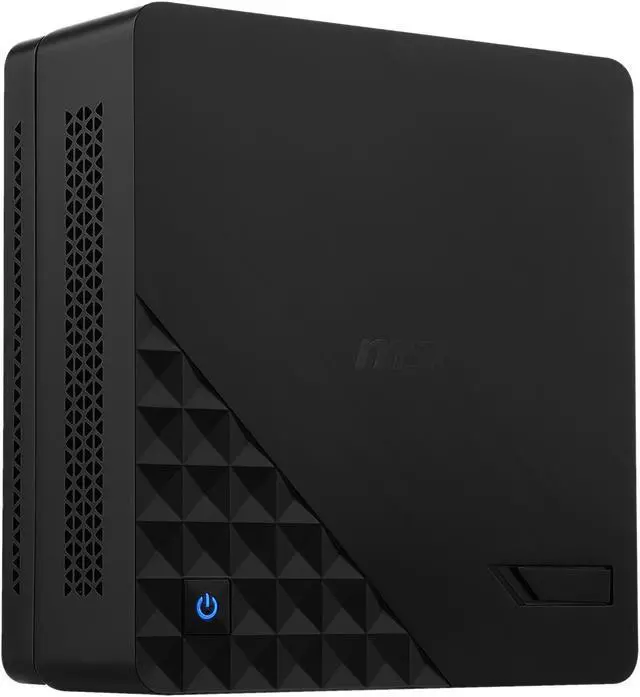 Alt view image 4 of 7 - MSI Cubi 2 Plus 7M - 015 Intel Socket LGA1151 Intel H110 Black Mini / Booksize Barebone System