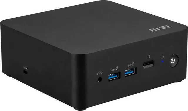 Alt view image 16 of 16 - MSI Cubi NUC 1M-009BUS Black Mini PC Barebone, with Intel Core 7 150 U, Thunderbolt 4, Dual 2.5G LAN, 4 USB ,Quadruple Display Support, Single Unit - Memory and Storage Sold Separately
