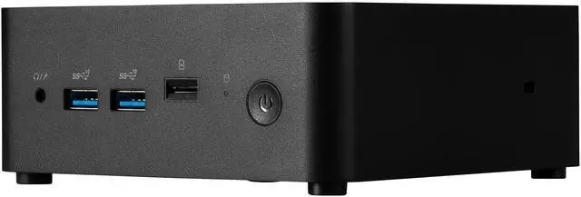 Alt view image 11 of 15 - MSI Cubi NUC 1M CUBI NUC 1MG-276BUS Barebone Mini PC - Intel Core 5 120U 1.40 GHz - 64 GB DDR5 - Intel Graphic(s) - IEEE 802.11be - Gigabit Ethernet - 120W   CUBINUC1M276B