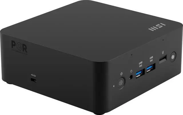 Alt view image 2 of 11 - MSI Cubi NUC AI+ 2MG-002BUS Black Mini PC