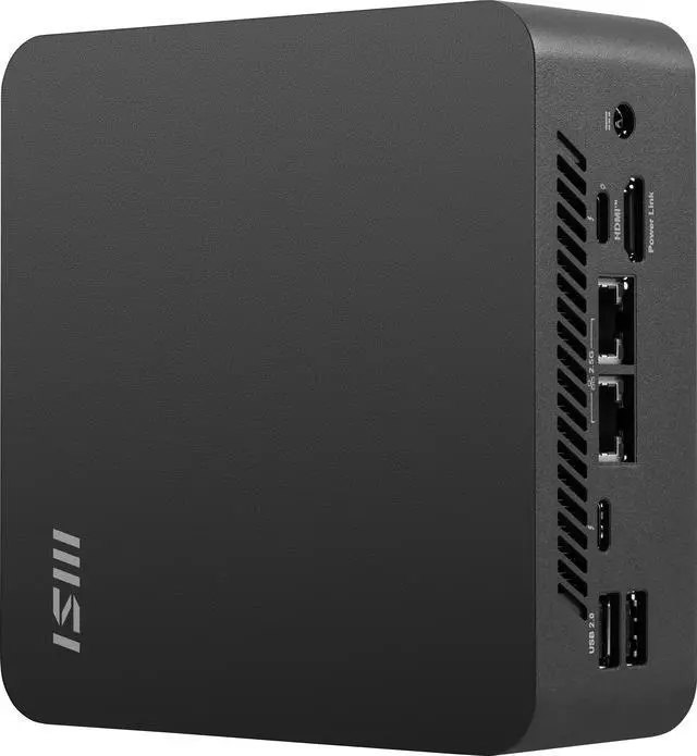 Alt view image 7 of 11 - MSI Cubi NUC AI+ 2MG-002BUS Black Mini PC