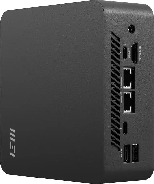 Alt view image 8 of 11 - MSI Cubi NUC AI+ 2MG-002BUS Black Mini PC