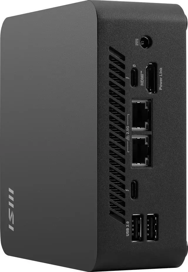 Alt view image 9 of 11 - MSI Cubi NUC AI+ 2MG-002BUS Black Mini PC