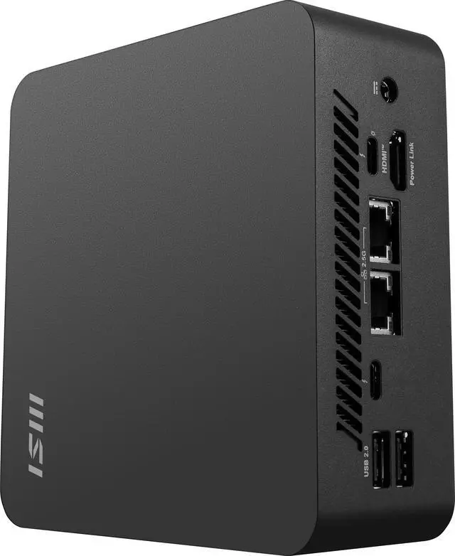 Alt view image 11 of 11 - MSI Cubi NUC AI+ 2MG-002BUS Black Mini PC