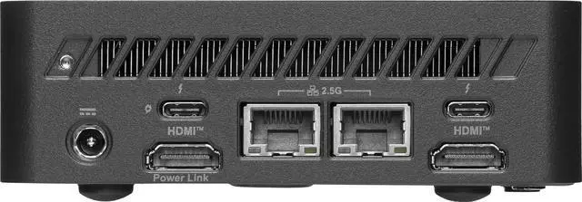 Alt view image 2 of 13 - MSI Cubi NUC AI+ 3MG-006BUS mini PC Barebone with Intel Panther Lake Core Ultra 9 386H CPU,WiFi 7, Bluetooth 5.4,Dual 2.5G LAN,Dual Thunderbolt 4