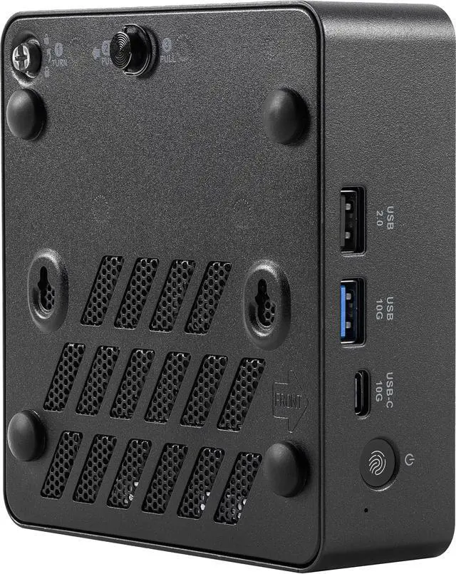 Alt view image 11 of 13 - MSI Cubi NUC AI+ 3MG-006BUS mini PC Barebone with Intel Panther Lake Core Ultra 9 386H CPU,WiFi 7, Bluetooth 5.4,Dual 2.5G LAN,Dual Thunderbolt 4