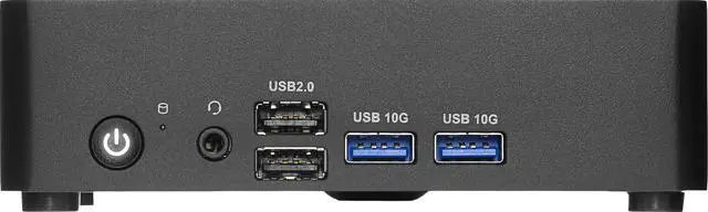 Main image of MSI Cubi NUC TWG S-010BUS Black Barebone PC