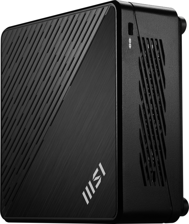Alt view image 2 of 11 - MSI Cubi 5 1MA-493BUS Black Mini Barebone with intel COre 7 150 CPU, support 2XSO DIMM DDR4 3200 Memory, Thunderbolt 4,Dual LAN,Triple Display support
