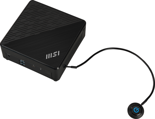 Alt view image 10 of 11 - MSI Cubi 5 1MA-493BUS Black Mini Barebone with intel COre 7 150 CPU, support 2XSO DIMM DDR4 3200 Memory, Thunderbolt 4,Dual LAN,Triple Display support