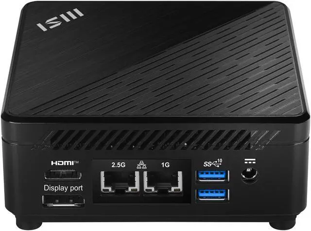 Alt view image 5 of 11 - MSI Cubi 5 1MA-494BUS Black Mini Barebone with Intel Core 5 120 CPU, support 2 SO DIMM DDR4 3200 Memory, Thunderbolt 4,Dual LAN,Triple Display support
