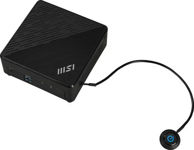 Alt view image 10 of 11 - MSI Cubi 5 1MA-494BUS Black Mini Barebone with Intel Core 5 120 CPU, support 2 SO DIMM DDR4 3200 Memory, Thunderbolt 4,Dual LAN,Triple Display support