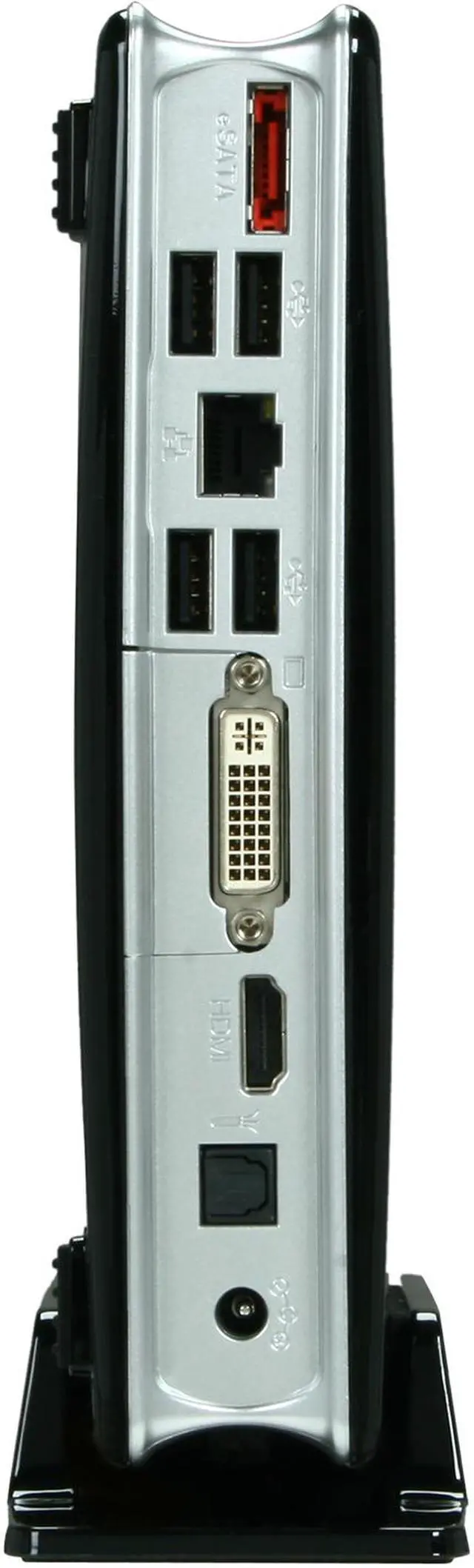 Alt view image 4 of 7 - Zotac ZBOX HD-ID11-U Intel Atom D510 NM10 Chipset 1 x 200Pin Next-Gen NVIDIA ION GPU Mini / Booksize Barebone System