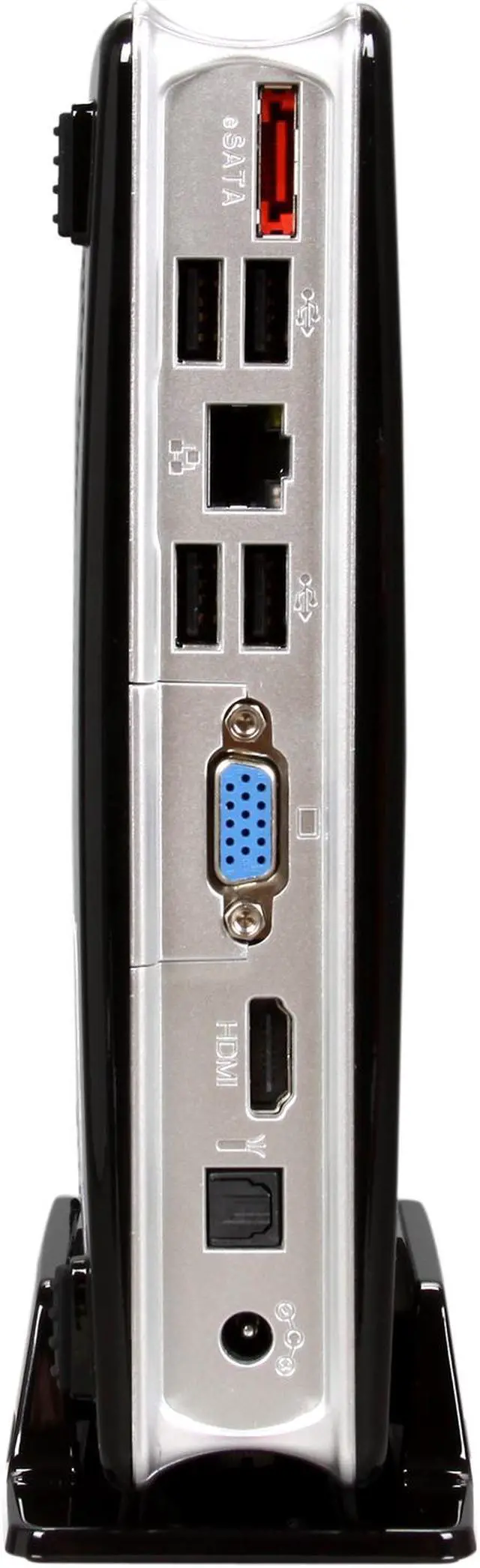 Alt view image 4 of 8 - Zotac ZBOX-HD-AD01 AMD Athlon Neo X2 L325 (1.5 GHz, dual-core) AMD 780E ATI Radeon HD 3200 Mini / Booksize Barebone System