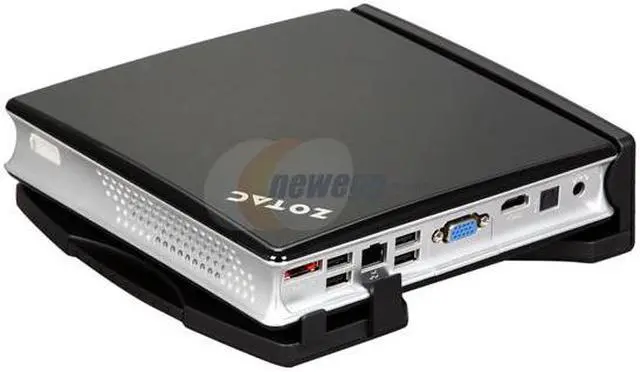 Alt view image 7 of 8 - Zotac ZBOX-HD-AD01 AMD Athlon Neo X2 L325 (1.5 GHz, dual-core) AMD 780E ATI Radeon HD 3200 Mini / Booksize Barebone System