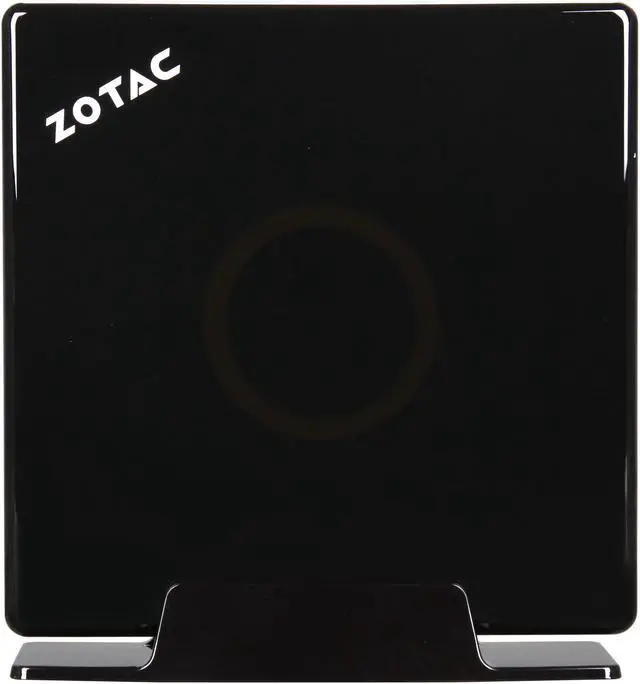 Alt view image 3 of 7 - Zotac ZBOX ZBOXHD-NS21-U Intel CULV 743 NVIDIA ION graphics processor 2 x 204Pin Black / Silver Mini / Booksize Barebone System