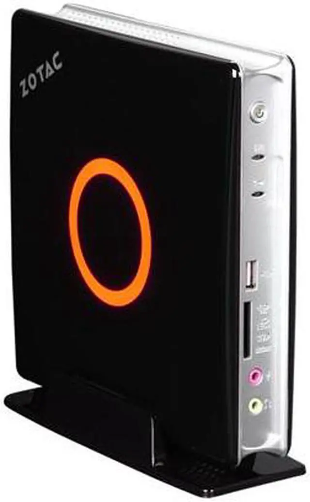 Main image of Zotac ZBOX ZBOXHD-ND22-U Intel dual core CULV SU2300 NVIDIA ION graphics processor 2 x 204Pin Black / Silver Mini / Booksize Barebone System