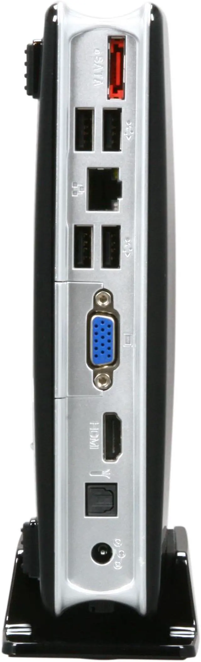 Alt view image 2 of 7 - Zotac ZBOXSD-ID10-U Intel NM10 Black Mini / Booksize Barebone System