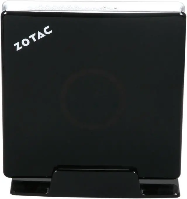 Alt view image 3 of 7 - Zotac ZBOXSD-ID10-U Intel NM10 Black Mini / Booksize Barebone System