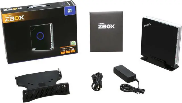 Alt view image 7 of 7 - Zotac ZBOXSD-ID10-U Intel NM10 Black Mini / Booksize Barebone System