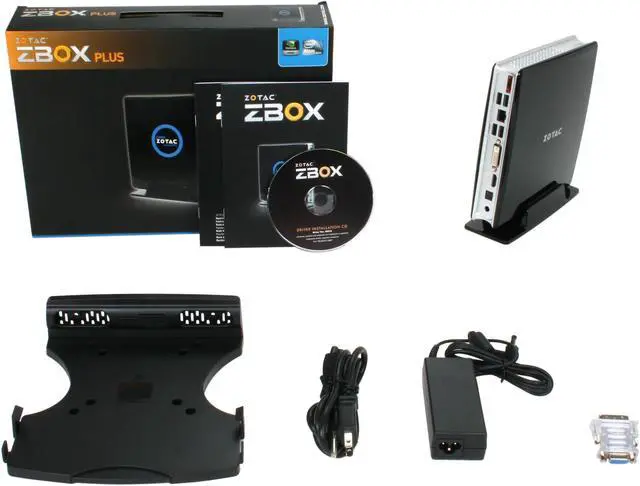 Alt view image 5 of 5 - Zotac ZBOXHD-ID40-PLUS Intel Atom D525 CPU 1.8 GHz Dual-Core Next-generation NVIDIA ION w/ 2GB RAM, 250G HDD, WiFi All-in-One Mini PC