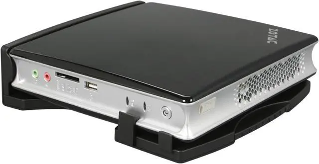 Alt view image 5 of 6 - Zotac ZBOX-ID12-P Intel Atom D525,2GB RAM,250G HDD,Intel GMA3150 Graphics, Mini PC