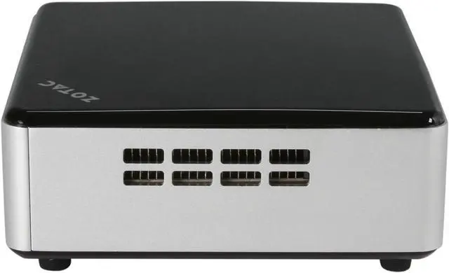 Alt view image 3 of 5 - Zotac ZBOXNANO-VD01-U VIA VX900H Black / White Mini / Booksize Barebone System