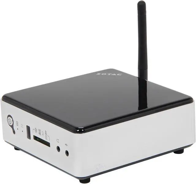Main image of Zotac ZBOXNANO-AD10-PLUS-U AMD A50M (Hudson M1) Mini / Booksize Barebone System - OEM