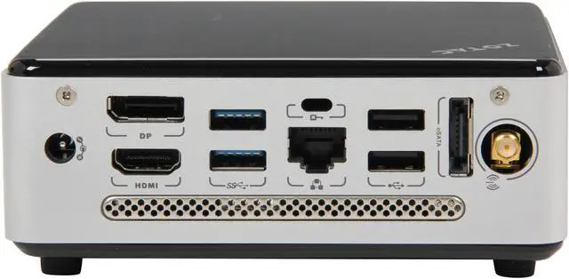 Alt view image 4 of 5 - Zotac ZBOXNANO-AD10-PLUS-U AMD A50M (Hudson M1) Mini / Booksize Barebone System - OEM