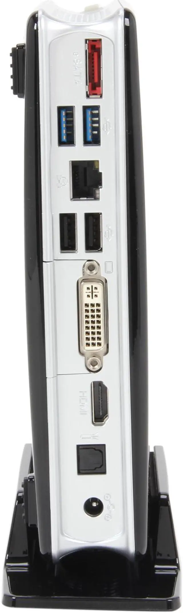 Alt view image 4 of 5 - Zotac ZBOX-ID41-U Intel NM10 Black Mini / Booksize Barebone System