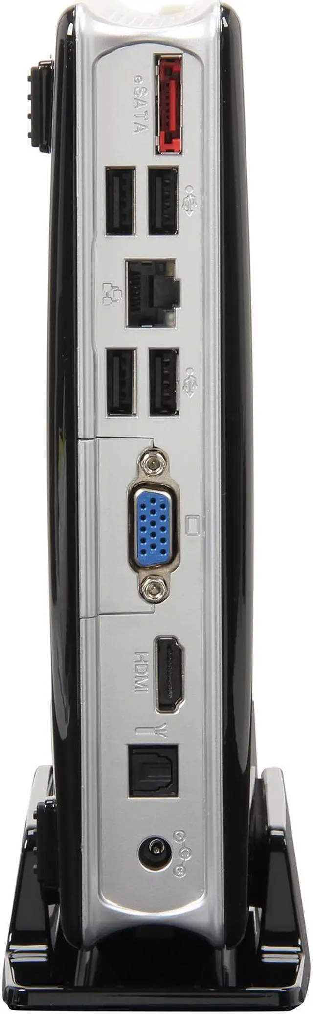 Alt view image 4 of 5 - Zotac ZBOXSD-ID13-U Intel NM10 Black Mini / Booksize Barebone System