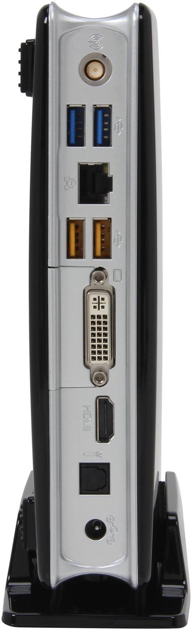 Alt view image 4 of 5 - Zotac ZBOX-ID82-PLUS-U Intel HM65 Black Mini / Booksize Barebone System