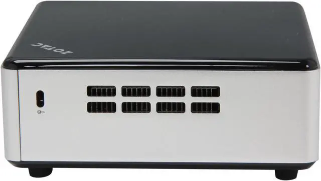 Alt view image 3 of 6 - Zotac ZBOXNANO-AD12-P AMD E2-1800,2GB RAM,320G HDD,AMD HD7340 graphics integrated by CPU,Mini PC