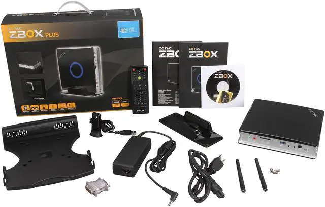 Alt view image 9 of 9 - Zotac ZBOX-ID90-P Intel Core i7 3770T,4GB RAM,500G HDD,Intel HD4000 Graphics integrated by CPU,Mini PC