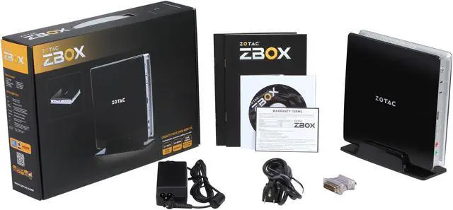 Alt view image 6 of 6 - Zotac ZBOX-ID18-U Intel NM70 Mini-PC