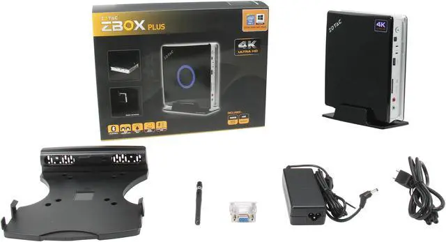 Alt view image 6 of 6 - Zotac ZBOX-IQ01-P Intel Core i7 4770T,4GB RAM,500G HDD,Intel HD 4600 Graphics integrated by CPU,Mini PC