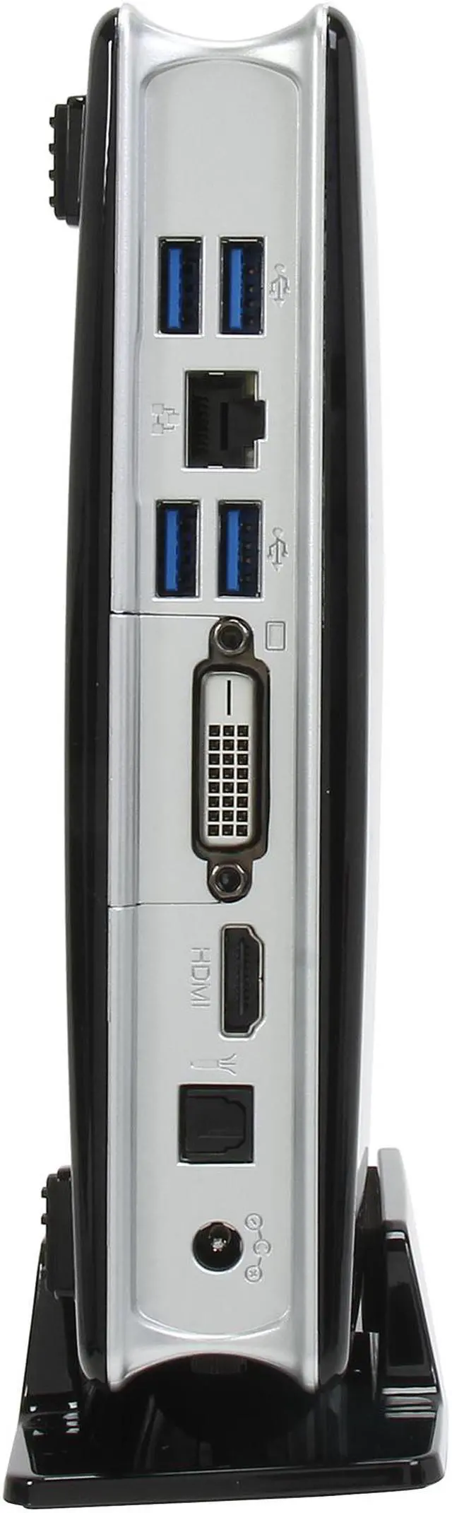 Alt view image 4 of 6 - Zotac ZBOX-BI320-U Intel HD Graphics Integrated by CPU Black Mini-PC Barebone System