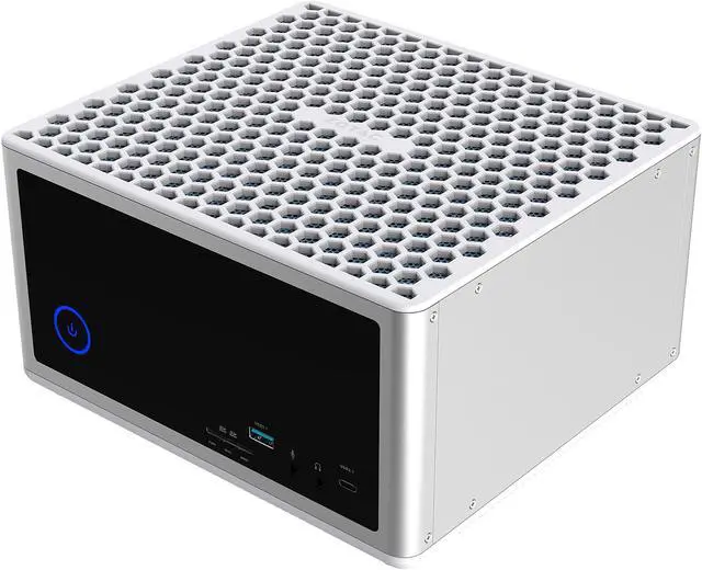 Main image of ZOTAC ZBOX MAGNUS EN980 Gaming Mini PC, ZBOX-EN980-U, Intel Core i5-6400 Quad-core CPU NVIDIA GeForce GTX 980 Graphics VR Ready Liquid Cooled Whisper Quiet Aluminum Body Ultra Compact Barebones No Mem