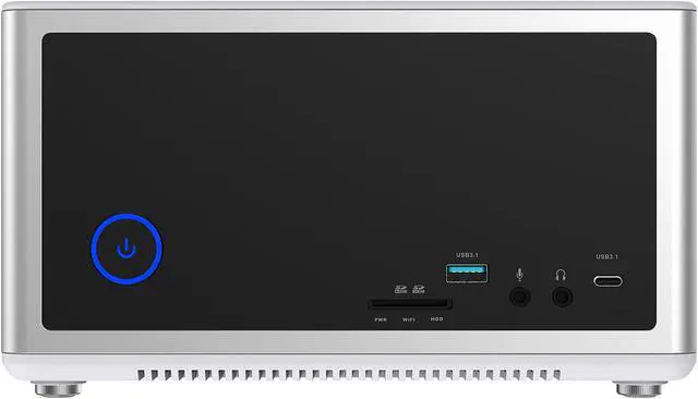 Alt view image 2 of 10 - ZOTAC ZBOX MAGNUS EN980 Gaming Mini PC, ZBOX-EN980-U, Intel Core i5-6400 Quad-core CPU NVIDIA GeForce GTX 980 Graphics VR Ready Liquid Cooled Whisper Quiet Aluminum Body Ultra Compact Barebones No Mem