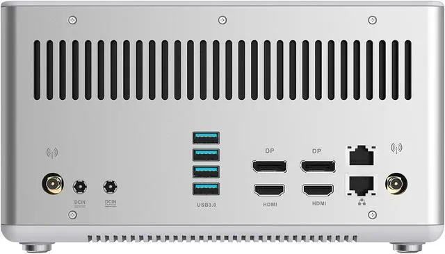 Alt view image 4 of 10 - ZOTAC ZBOX MAGNUS EN980 Gaming Mini PC, ZBOX-EN980-U, Intel Core i5-6400 Quad-core CPU NVIDIA GeForce GTX 980 Graphics VR Ready Liquid Cooled Whisper Quiet Aluminum Body Ultra Compact Barebones No Mem