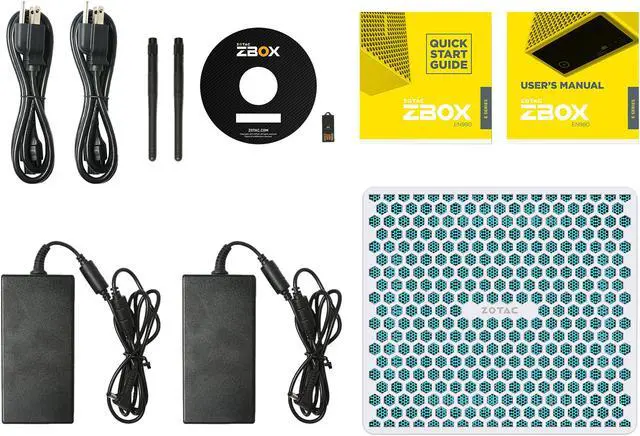 Alt view image 9 of 10 - ZOTAC ZBOX MAGNUS EN980 Gaming Mini PC, ZBOX-EN980-U, Intel Core i5-6400 Quad-core CPU NVIDIA GeForce GTX 980 Graphics VR Ready Liquid Cooled Whisper Quiet Aluminum Body Ultra Compact Barebones No Mem