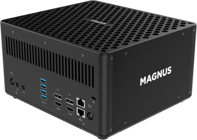 Alt view image 2 of 10 - ZOTAC MAGNUS EN1080K 4K Gaming Liquid Cooled Mini PC VR Ready Features Intel Kaby Lake Core i7-7700 Quad-core CPU NVIDIA GeForce GTX 1080 Graphics ZOTAC Spectra Technology Barebones No Memory/Storage/OS - ZBOX-EN1080K-U