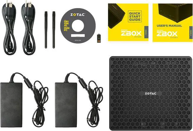 Alt view image 9 of 10 - ZOTAC MAGNUS EN1080K 4K Gaming Liquid Cooled Mini PC VR Ready Features Intel Kaby Lake Core i7-7700 Quad-core CPU NVIDIA GeForce GTX 1080 Graphics ZOTAC Spectra Technology Barebones No Memory/Storage/OS - ZBOX-EN1080K-U