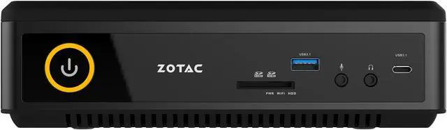 Alt view image 3 of 10 - ZOTAC ZBOX MAGNUS EN1070K Gaming Mini PC, ZBOX-EN1070K-U, Intel Kaby Lake Core i5-7500T Quad-core CPU NVIDIA GeForce GTX 1070 Graphics VR Ready Whisper Quiet Ultra Compact 4K Quad Display Barebones No Memory/Storage/OS