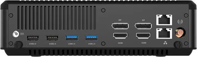 Alt view image 4 of 10 - ZOTAC ZBOX MAGNUS EN1070K Gaming Mini PC, ZBOX-EN1070K-U, Intel Kaby Lake Core i5-7500T Quad-core CPU NVIDIA GeForce GTX 1070 Graphics VR Ready Whisper Quiet Ultra Compact 4K Quad Display Barebones No Memory/Storage/OS