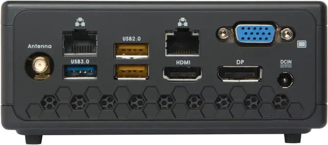 Alt view image 5 of 9 - ZOTAC ZBOX C Series CI325 Nano Passive Cooled Silent Mini PC Intel N3160 Quad-core Intel HD Graphics HDMI VGA DisplayPort No Memory/Storage/OS Barebones System - ZBOX-CI325NANO-U