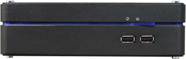 Alt view image 2 of 7 - Giada CUBE-N3-D2WB NVIDIA ION Dual Core Atom HDMI+DVI eSATA WiFi Black Booksize Barebone System