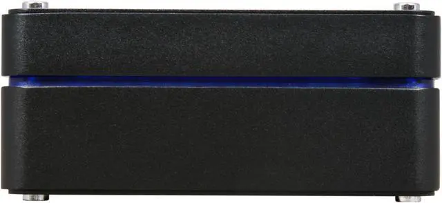Alt view image 3 of 7 - Giada CUBE-N3-D2WB NVIDIA ION Dual Core Atom HDMI+DVI eSATA WiFi Black Booksize Barebone System