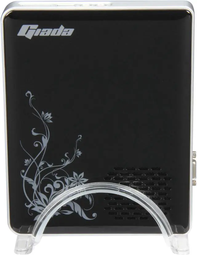 Alt view image 3 of 6 - Giada Slim Series Slim-N10U-D33B NVIDIA ION Black 2GB RAM, 320G HD Nettop PC